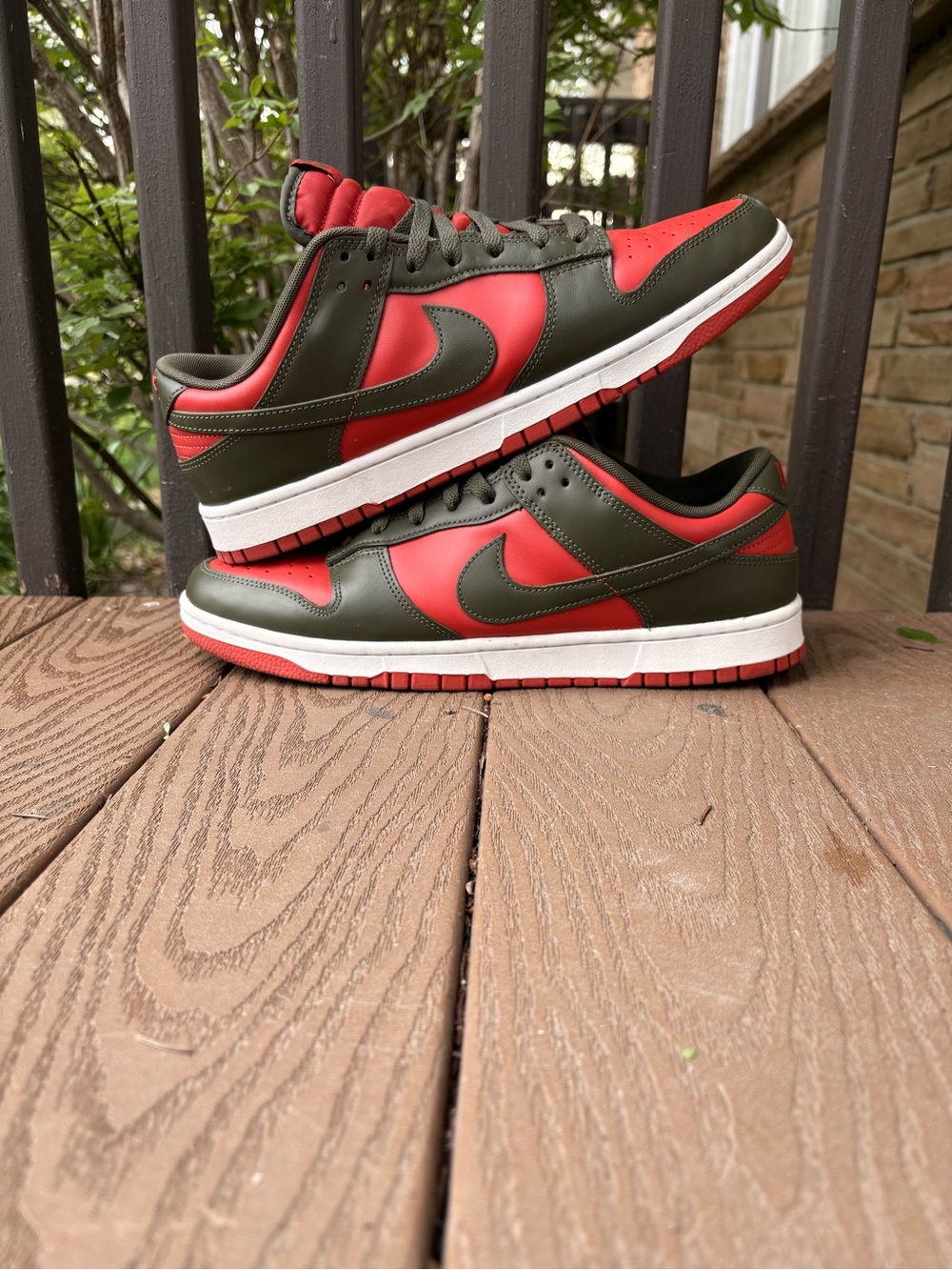 Nike Dunk Low “ Mystic Red Cargo Khaki